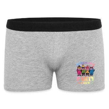 Apres Ski Party Crew Sau - Männer Boxer Shorts - Grau meliert - Vorne