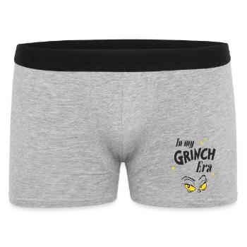 Le Grinch Mon Ère Grinch & Regard Percant - Boxer Homme - gris chiné - Devant