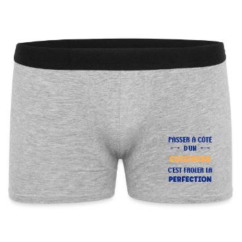Next to a Perfection Cook - Men's Boxer Shorts - heather grey - Front