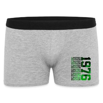 ÉDITION LIMITÉE 1976 50 ANS 50E ANNIVERSAIRE - Boxer Homme - gris chiné - Devant
