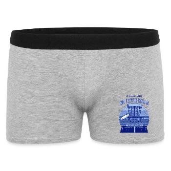 Disc Golf Pas de petites balles, juste de gros paniers à disques - Boxer Homme - gris chiné - Devant