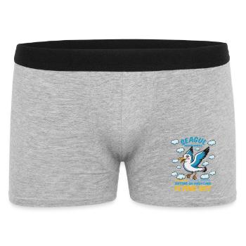 Seagull Management of Competent Colleagues - Men's Boxer Shorts - heather grey - Front
