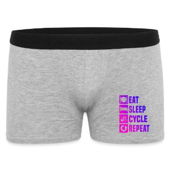 Road bike perfect for every road bike - Men's Boxer Shorts - heather grey - Front