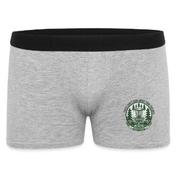 Les arbres ne se soucient pas de vos sentiments Disc golf - Boxer Homme - gris chiné - Devant