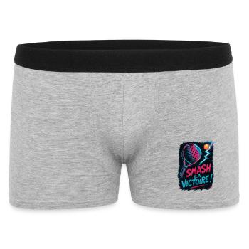 Smash the victory! Padel - Men's Boxer Shorts - heather grey - Front