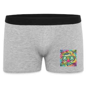 Malle Party Crew Mallorca Summer Party - Men's Boxer Shorts - heather grey - Front