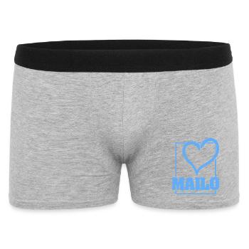 Bachelor Mailo - Men's Boxer Shorts - heather grey - Front