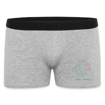 Firewall Engineer - Cybersecurity - Men's Boxer Shorts - heather grey - Front