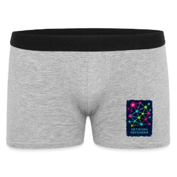 Network and Cyber Security Defender - Men's Boxer Shorts - heather grey - Front