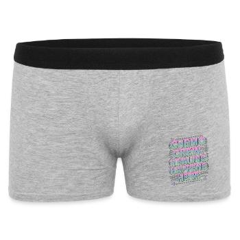 Oncology Nurse Chemo Crew Healing Oncology Nursing - Männer Boxer Shorts - Grau meliert - Vorne