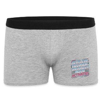 Oncology Nurse Fearless Focused Nurse Practitioner - Men's Boxer Shorts - heather grey - Front