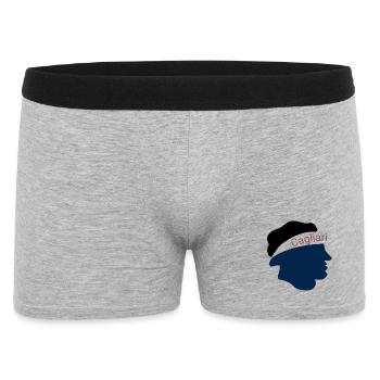 Cagliari - Men's Boxer Shorts - heather grey - Front