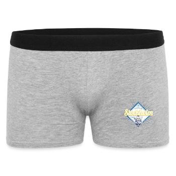Capitale de Stockholm, Suède, souvenir viking - Boxer Homme - gris chiné - Devant