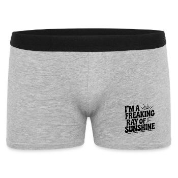 I'm a Freaking Ray of Sunshine - Men's Boxer Shorts - heather grey - Front
