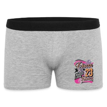 Reine des 23 ans - Boxer Homme - gris chiné - Devant
