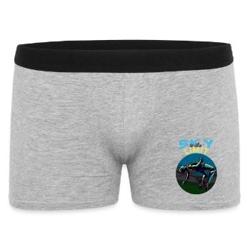High jump: Sky is the limit! - Men's Boxer Shorts - heather grey - Front