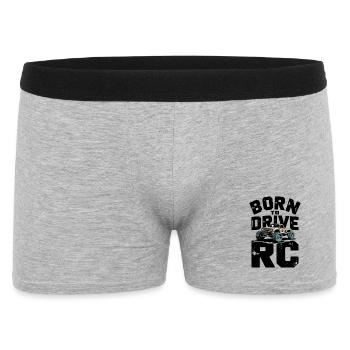 Né pour conduire RC Tout-terrain RC Monster Truck RC - Boxer Homme - gris chiné - Devant