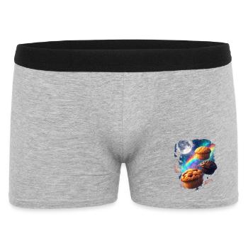 Space muffins cosmic delight - Men's Boxer Shorts - heather grey - Front