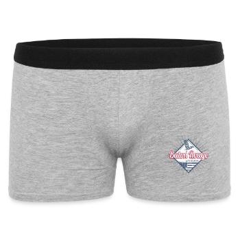 Baton Rouge City, Louisiana, United States, USA - Men's Boxer Shorts - heather grey - Front