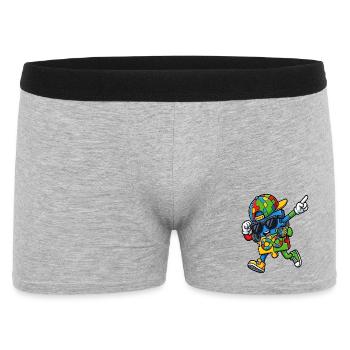 Rainbow Puzzle Mascot - Men's Boxer Shorts - heather grey - Front