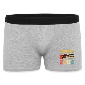 Vintage Guitar Limited Edition 2004 Art - Men's Boxer Shorts - heather grey - Front
