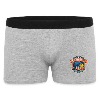 Insigne Pickleball Vintage Start - Boxer Homme - gris chiné - Devant