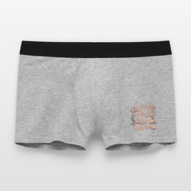 Code développeur à distance Hard Nap, Codeur à distance plus difficile Boxer Homme