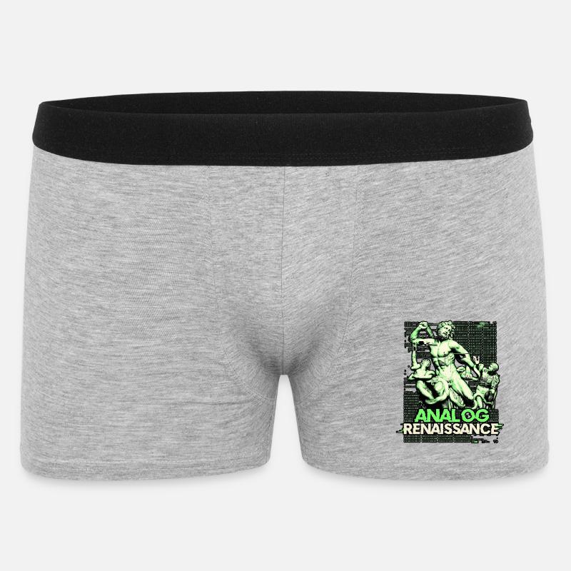Analog Renaissance - Men's Boxer Shorts - heather grey