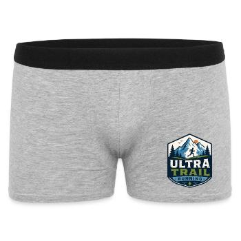 Ultra Trail Running - Boxer Homme - gris chiné - Devant