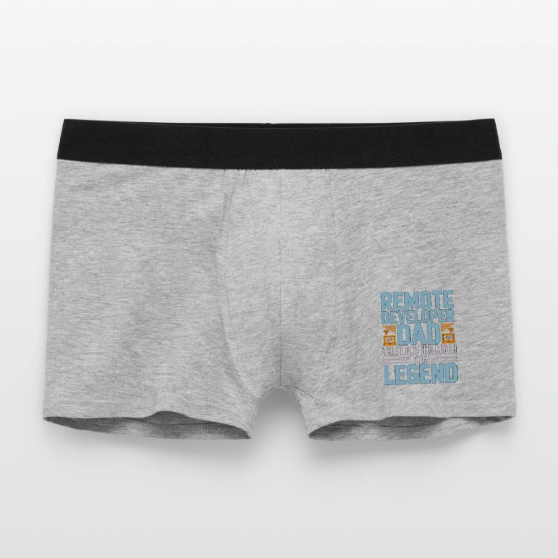 Remote Developer Dad The Idol The Web Developer Männer Boxer Shorts