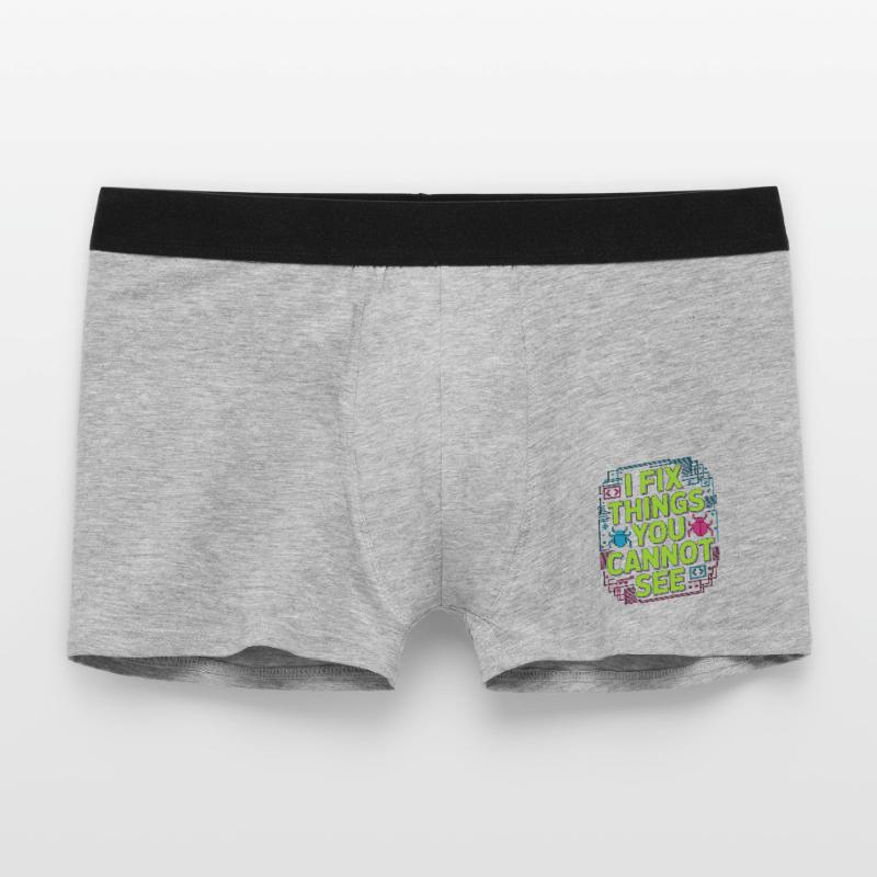 Game Developer I Fix Things Software Developer Männer Boxer Shorts