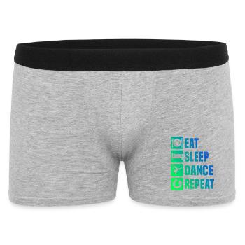 Gift idea for a breakdancer with street dance - Men's Boxer Shorts - heather grey - Front