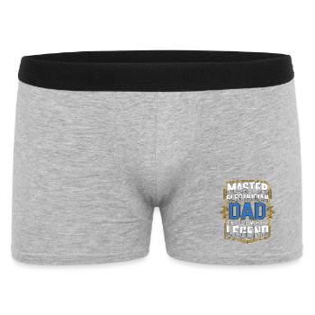 Master Electrician Dad The Electrical Technician - Men's Boxer Shorts - heather grey - Front