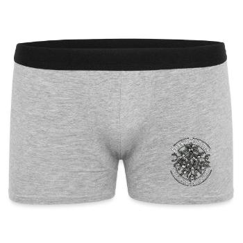 Noël Black Metal - Boxer Homme - gris chiné - Devant