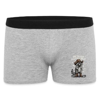 Je pars faire un peu la folie - Boxer Homme - gris chiné - Devant