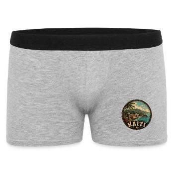 Haiti Holidays Citadelle la Ferrière Baroque Style - Men's Boxer Shorts - heather grey - Front