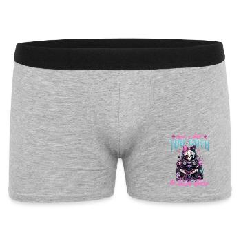 Pastel Goth Soft Goth Gaming Gamer - Boxer Homme - gris chiné - Devant
