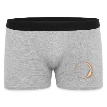 Solar eclipse I was there 12.08.2026 - Men's Boxer Shorts - heather grey - Front
