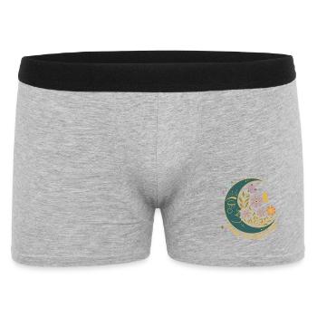 Spirituality Explore The Cosmos Within Meditation - Men's Boxer Shorts - heather grey - Front