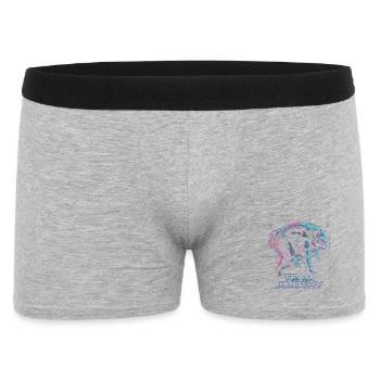 Jimothy Équipe Drôle de Raton Laveur Viral Jimothy - Boxer Homme - gris chiné - Devant