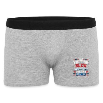 The British squandered a lead on 4 July - Men's Boxer Shorts - heather grey - Front