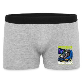 Gamer Gaming Cat Video Game - Männer Boxer Shorts - Grau meliert - Vorne