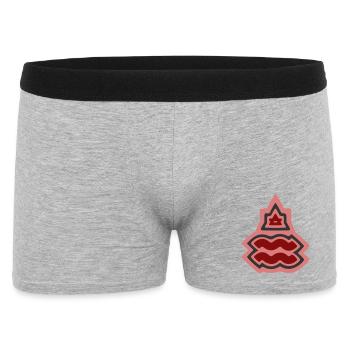 Zodiac Tribal Aquarius and Air - Men's Boxer Shorts - heather grey - Front