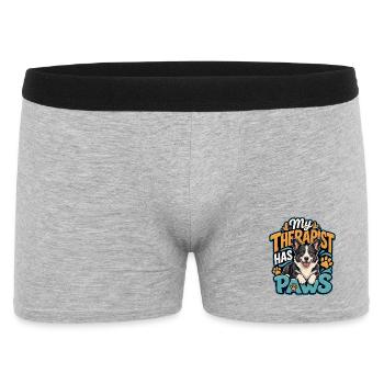 Cardiganwelshcorgi - Männer Boxer Shorts - Grau meliert - Vorne