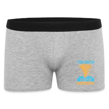 Inconvénients de l’agent d’assurance Assurance amusante - Boxer Homme - gris chiné - Devant