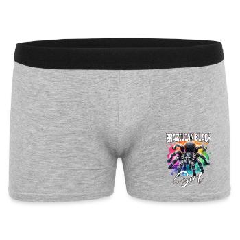 Black Tarantula Girl - Men's Boxer Shorts - heather grey - Front