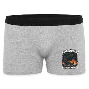 Chantier naval Flokis depuis 793 après J.-C. - Boxer Homme - gris chiné - Devant