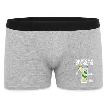 Hen Party Team Mojito Cocktail Bartender - Men's Boxer Shorts - heather grey - Front