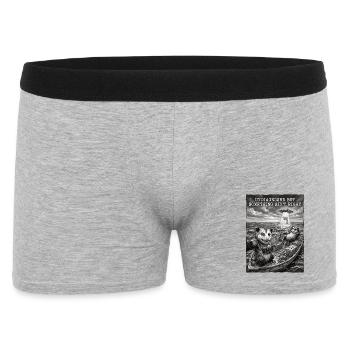Undiagnosed but something ain't right - Men's Boxer Shorts - heather grey - Front