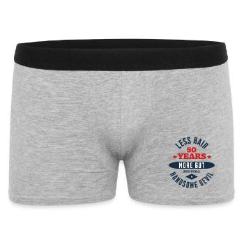 50e anniversaire Devil - Boxer Homme - gris chiné - Devant